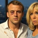 gestul soției sale Brigitte Macron